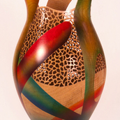 Birch Ribbon Vase