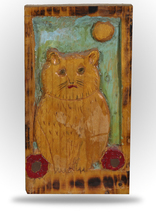 Related Product - Untitled - Folk Art Kitty