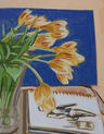 Tulips on Table - Image 1