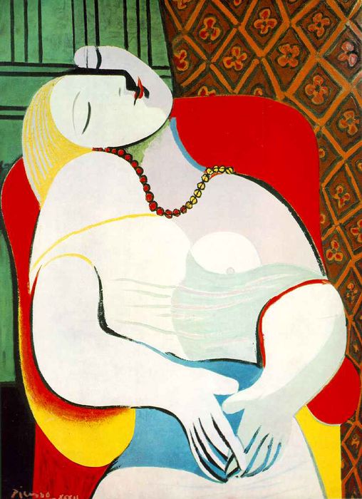Le Reve, by Pablo Picasso, first sold for $7,000 and later for $139 million