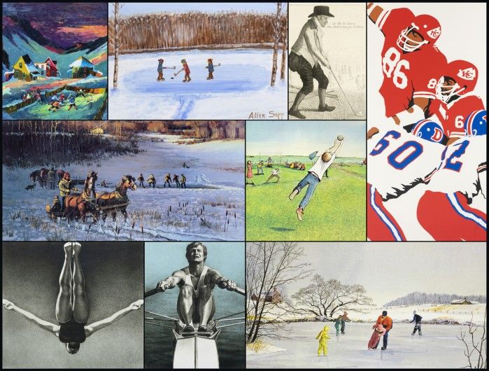 Featured image for auction: Saskatchewan Sports Hall of Fame - Online Art Auction
