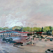 Safeway After Rain