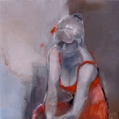Contemplation in Red
